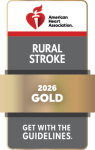 Stroke Award Gold Logo 2026