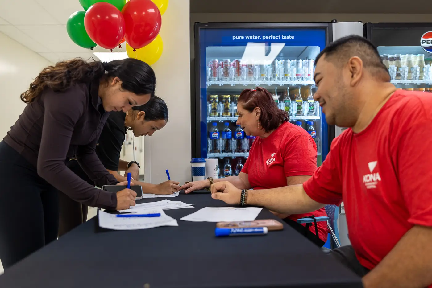 hr helping people sign up