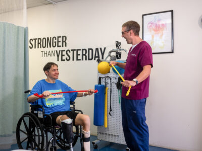 Patient in Rehab