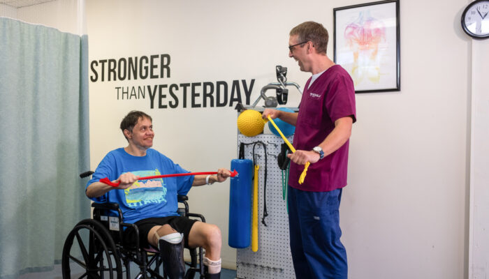 Patient in Rehab